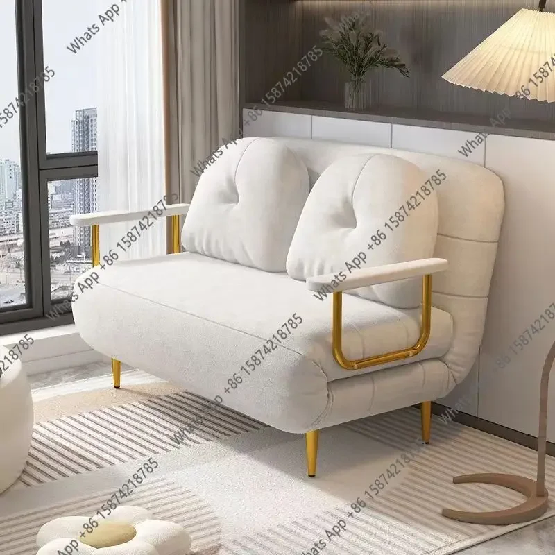 

Диван-кровать C68, кресло-шезлонг, складной и раздвижной, регулируемый для сидения и лежания, односпальный диван, двухместный диван, с подушкой