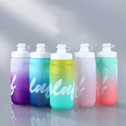 Bicycle Water Bottle 620mm PP5 Material Cycling Water Bottle Ultralight Squeezable Leakproof Sport Kettle Bike Cycling Equipment