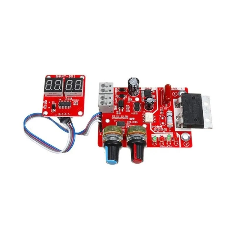 

DIY 40/100A NY-D01 Плата управления точечной сваркой STM8 Промышленный микроконтроллер Центрированная панель управления сварщика