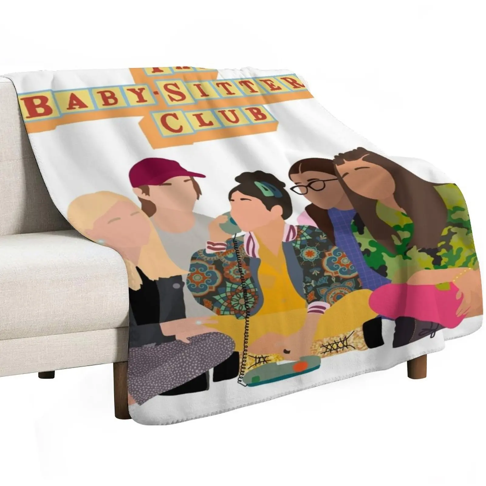 

Baby-Sitters Club Throw Blanket Thermal Hairys christmas gifts Luxury Designer Blankets