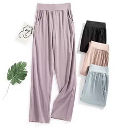 Cotton Pants Pajamas Comfortable New Plus Size Homewear Pant Autumn Winter Home Trousers Night Wear Woman Pantalon M-3XL