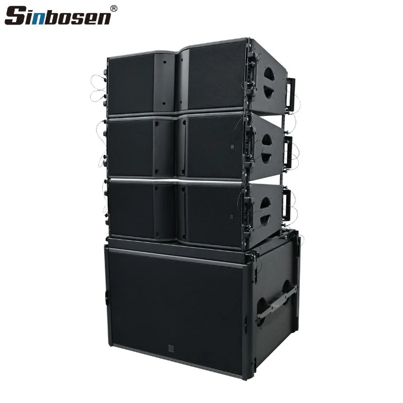 Dual 8 Inch Line Array + 18 Inch Passive Subwoofer, Stage Sound Equipment