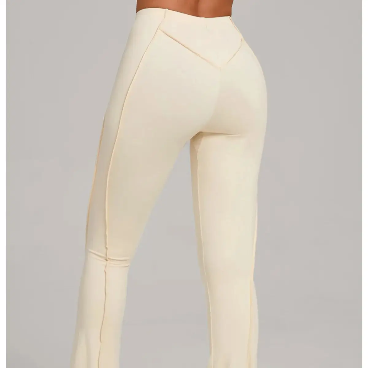 

Брюки-клеш для йоги, женские брюки для фитнеса с высокой талией и широкими штанинами для тренировок, эластичные колготки для бега, спортивные штаны для тренировок