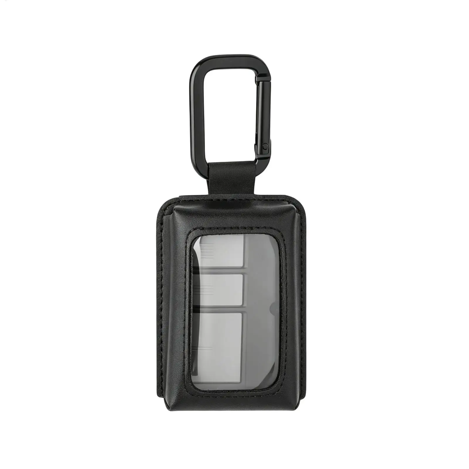 Anti-Lost Garage Door Opener Case, Universal Remote Holder with Carabiner, Lightweight Portable Cover for Home Outdoor Use