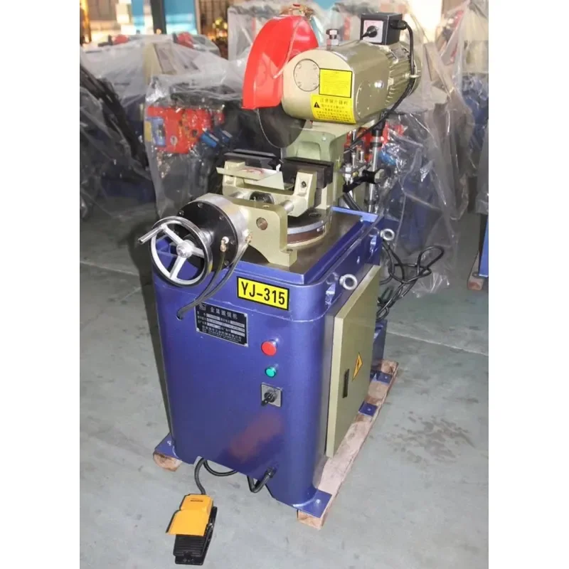 YJ-315Q Pneumatic Automatic Circular Saw Pipe Cutter for Metal Tube