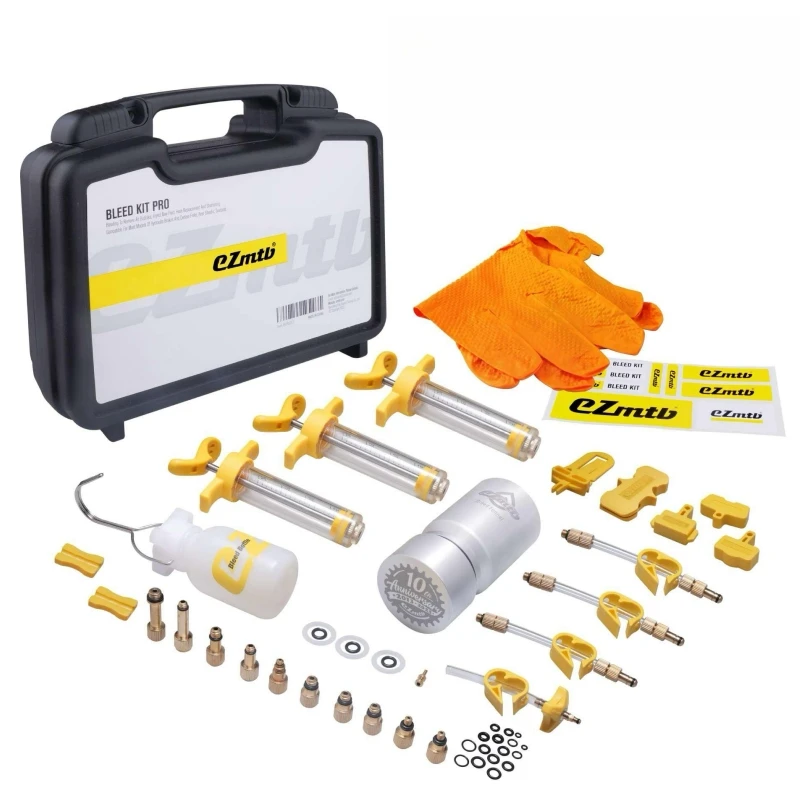 

Ezmtb MTB Bike Hydraulic Brake Bleed Kit,For SHIMANO, MAGURA, SRAM, Avid Brakes Series Bicycle Brake Bleed Repair Oil Tools