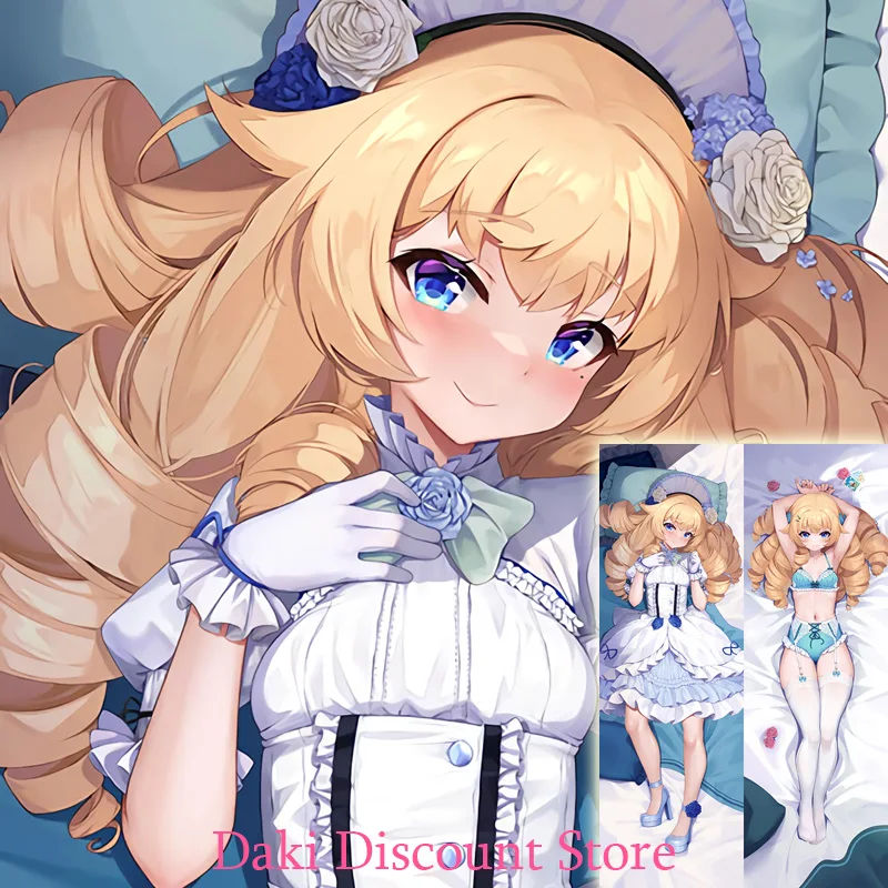 

Двусторонняя наволочка Dakimakura для подушки в стиле аниме Вероника блондинка наволочка