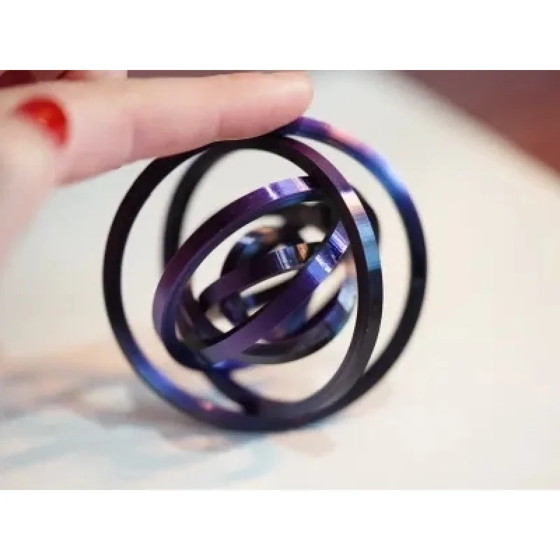 

3DPrinting Rotating Decompression Ring Children's Toy.