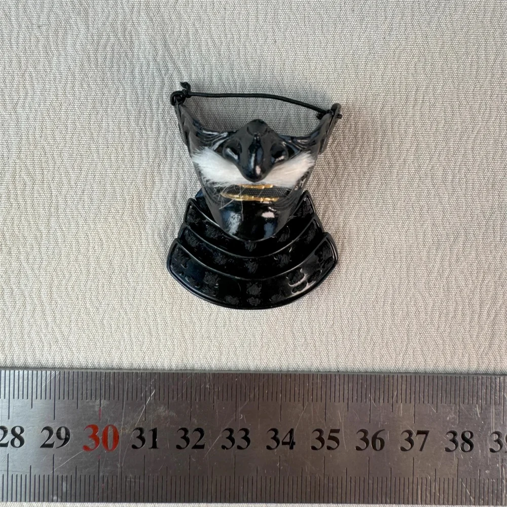 

YYDS 1/6 Scale Soldier Japanese Sengoku Samurai Face Armor Throat Armor Model Toy For 12'' Action Figure Body In Stock