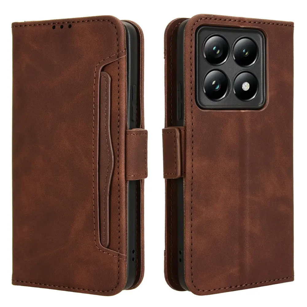 Mi 11t 13t 14t Pro 14 T 13 Lite 12t 5G Luxury Case Leather Book Skin for Xiaomi 14T Case Redmi Note 13 Pro 13c 12 Redmi13 Cover