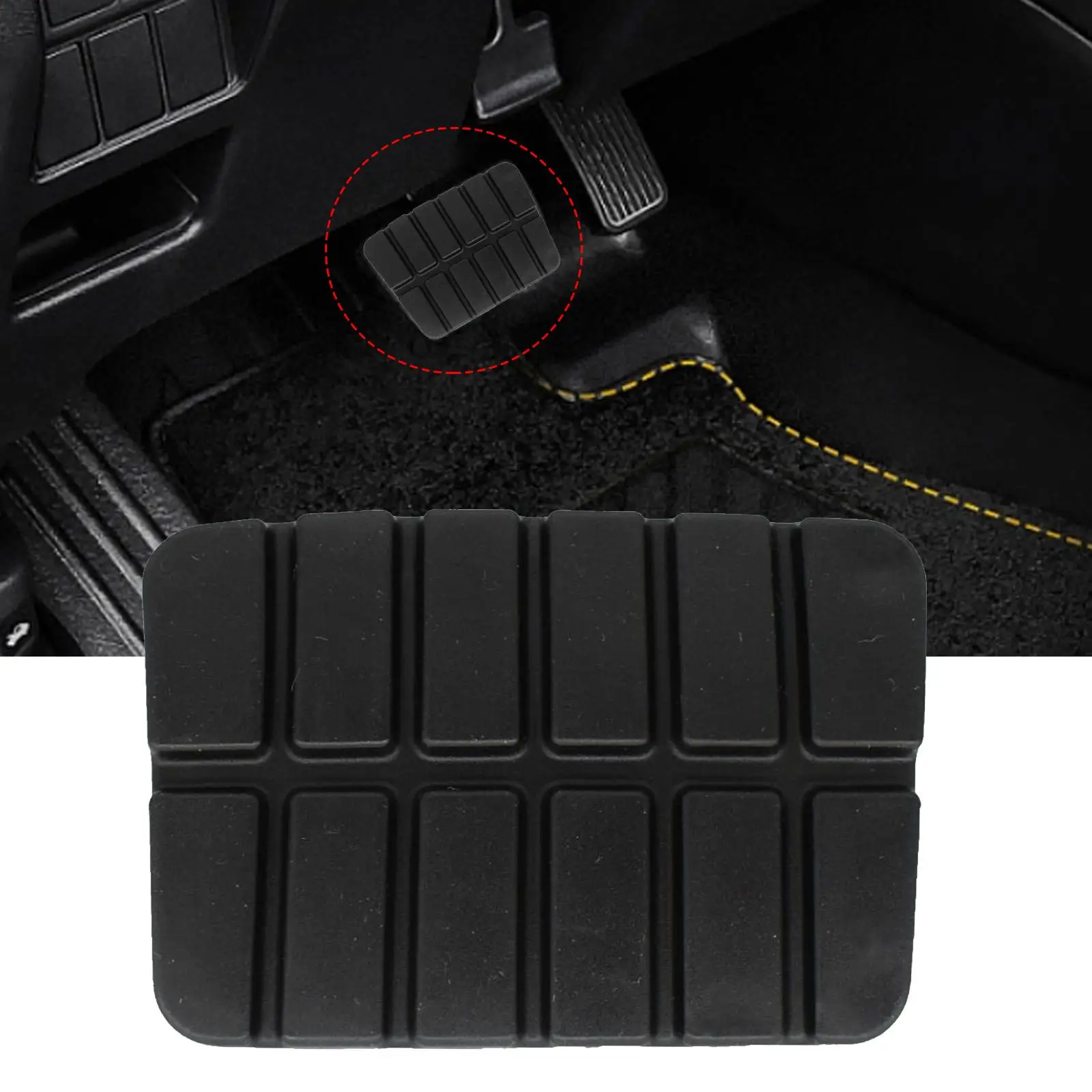 49751-ni110 AntiSlip Spare Parts Interior Accessories Replacement Sturdy Brake Clutch Pedal Pad for Nissan Navara D21 D22