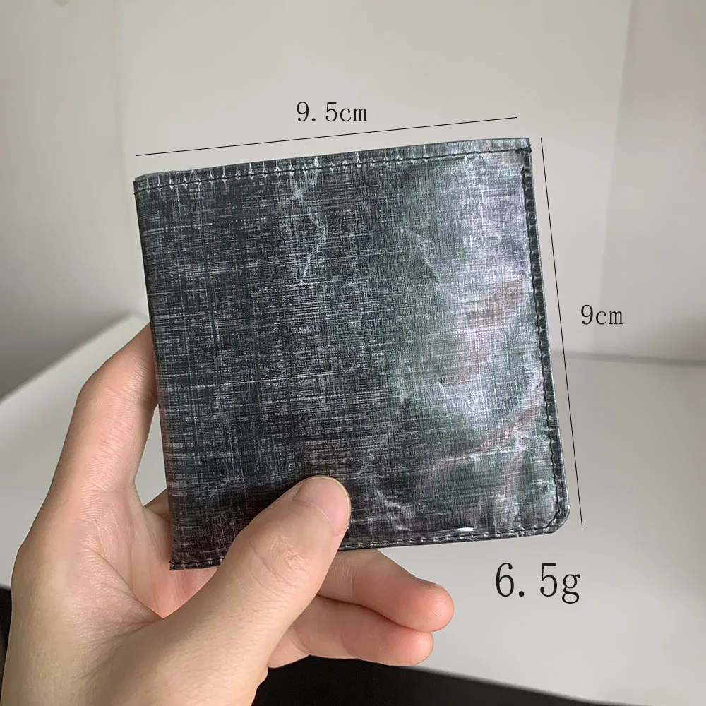 6.5g Ultralight DCF Wallet Organizer- Waterproof Multi-Compartment Card Holder Money Clip For Camping & Hiking Backpacking