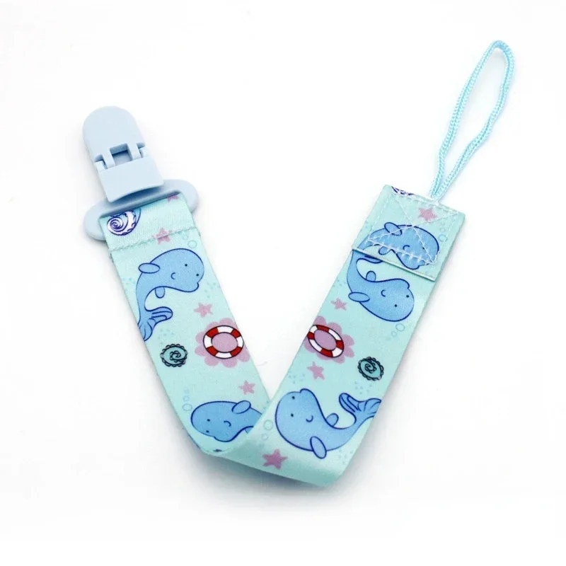 1PC New Baby Stroller Accessories Anti-Drop Hanger Belt Holder Toys Stroller Strap Fixed Print Pacifier Chain for Child