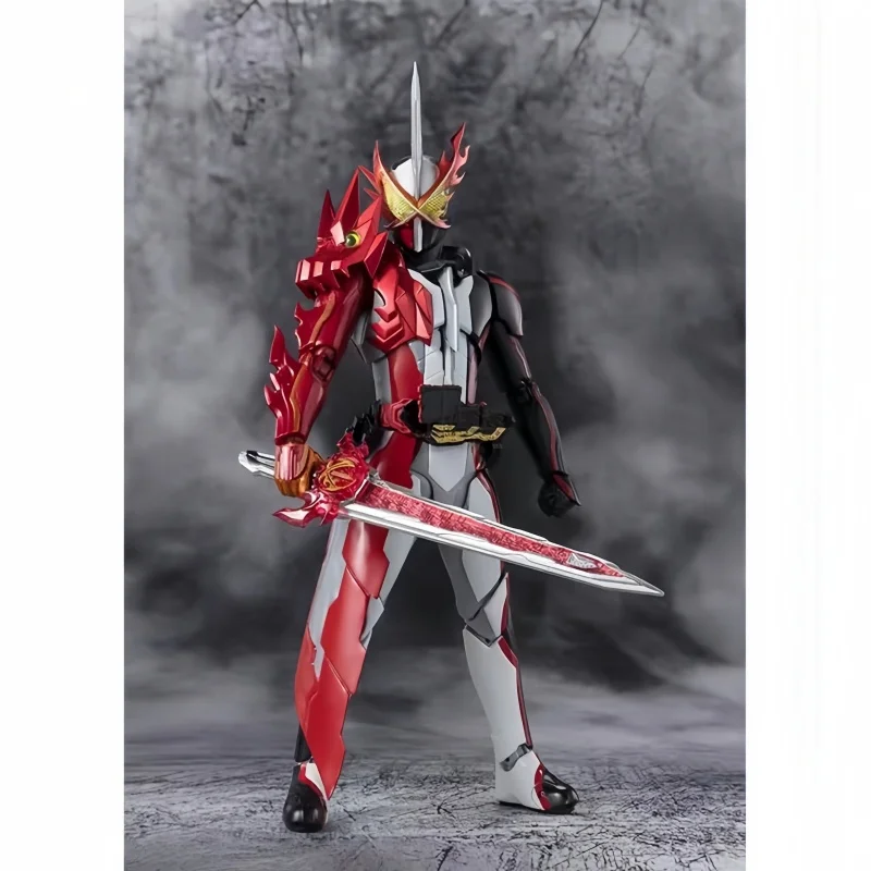 

Hot Sale Genuine Bandai Shf Kamen Rider Saber Dragon Of Courage Tnt Basic Form Action Figures Toy Model Decoration Festvial Gift