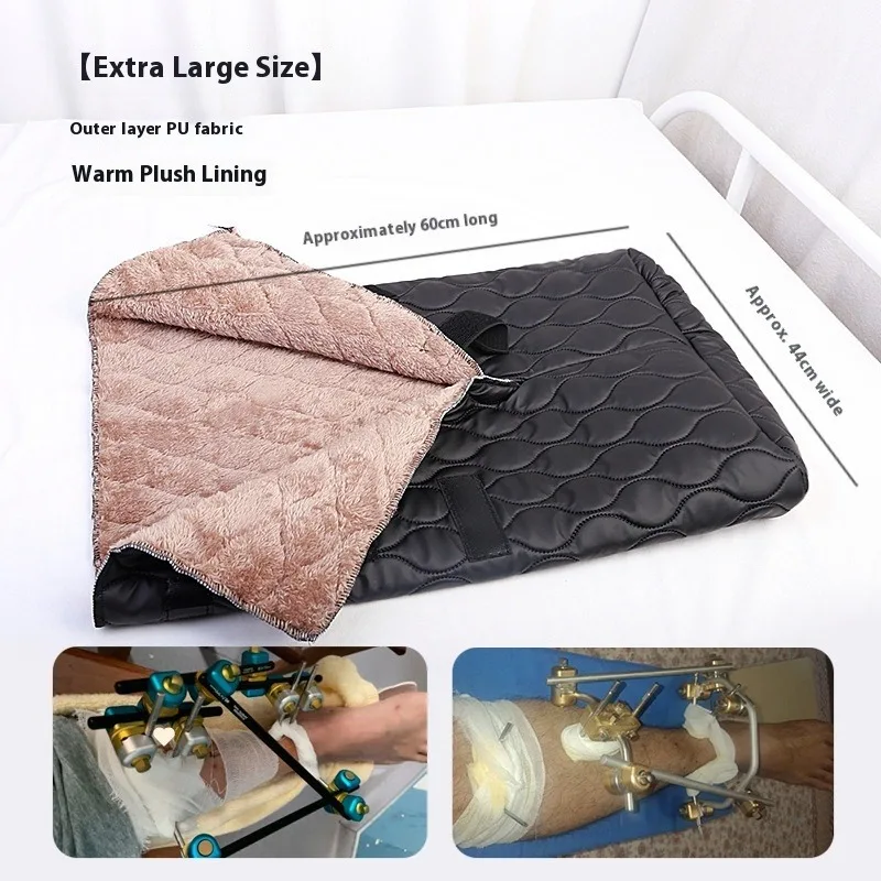 ‌ ผ้าคลุมขาแบบหนาพิเศษ ป้องกันเท้า ซักได้ ดีไซน์กันลื่น ช่วยฟื้นฟูอาการบาดเจ็บ สวมใส่สบาย มีทั้งซ้ายและขวา