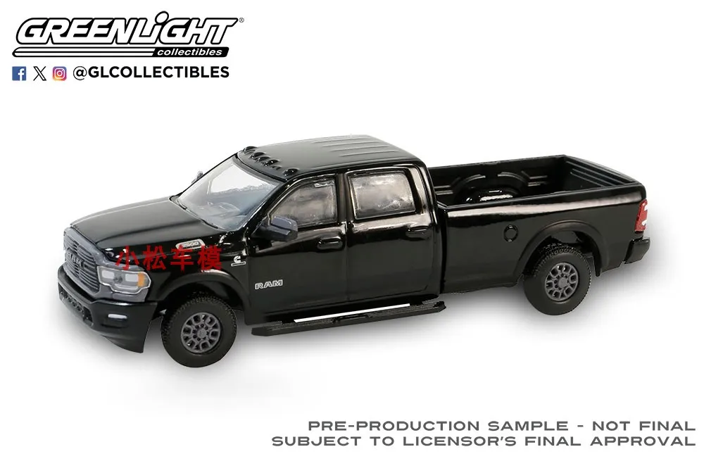 GreenLight 1:64 2024 RAM 2500 Laramie High Simulation Legierung Automodell Sammlerstück Spielzeug Geschenk Souvenir Display Ornament