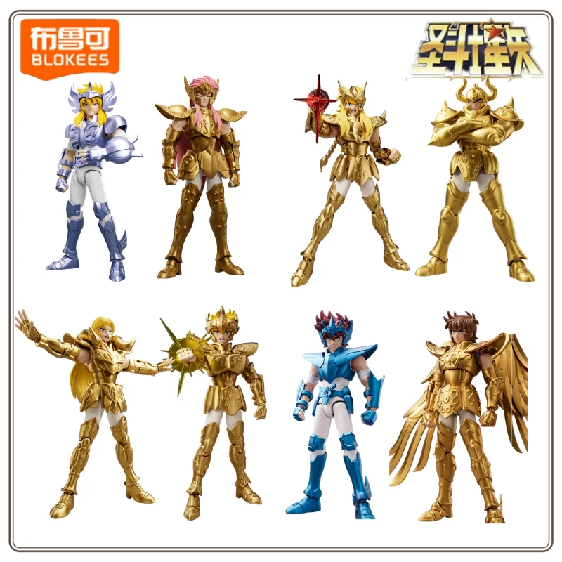 

New BLOKEES Saint Seiya Beyond Edition Handmade Taurus Arudiba Model BLOKEES Building Man Toy Children's Birthday Gift