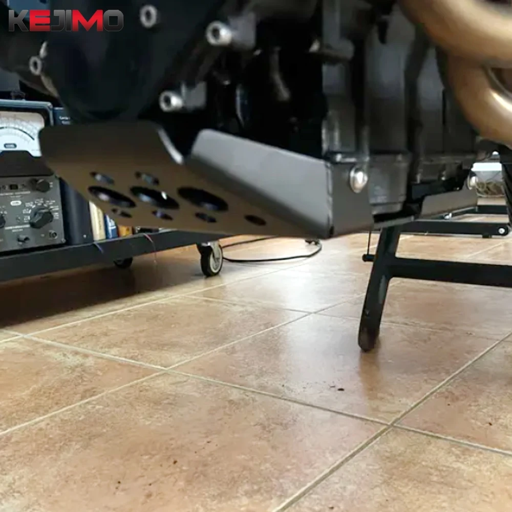 

K 75 100 1100 1200 For BMW K75 K100 K1100 K1200 Cafe Racer Motorcycle Aluminium Skid Plate Engine Guard Chassis Protection Cover