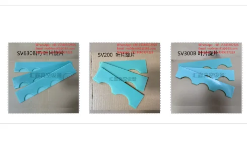 a set  SV630 (F) SV630B (F) Rotary‑Vane Sliding Blades Vacuum‑Pump Wear‑Proof Spare Parts For Industrial Vacuum Machinery