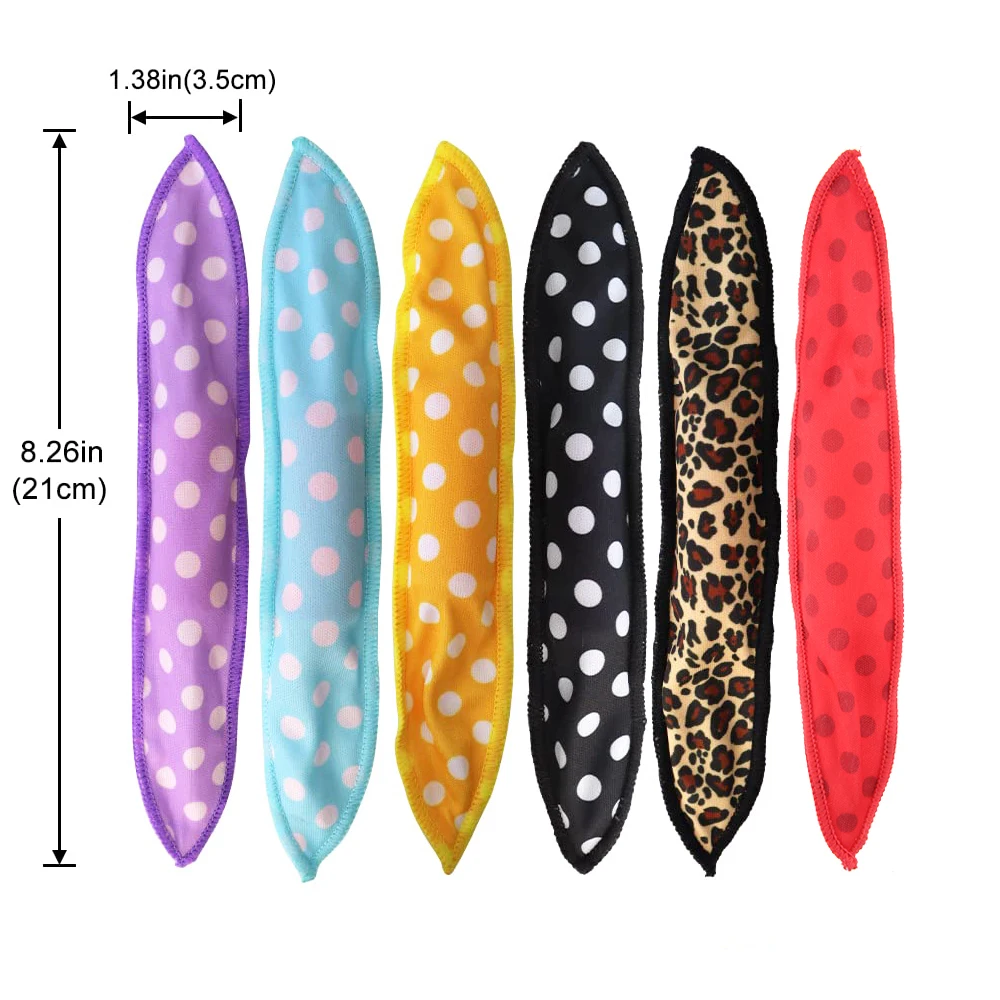 5Pcs/Lot Hair Curlers Soft Sleep Pillow Hair Rollers Set Best Flexible Foam and Sponge Magic Hair Care DIY Hair Styling Tools