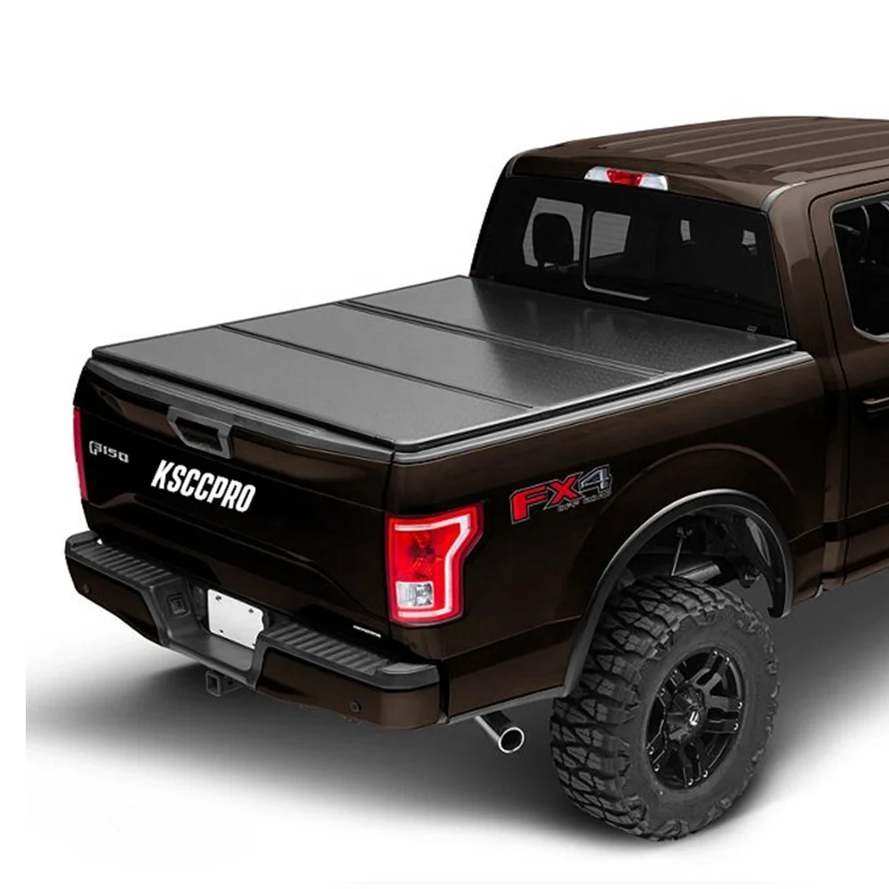 

2022 Tundra Accessories Hard Folding Tonneau Cover Aluminum Truck bed cover for Toyota Tundra