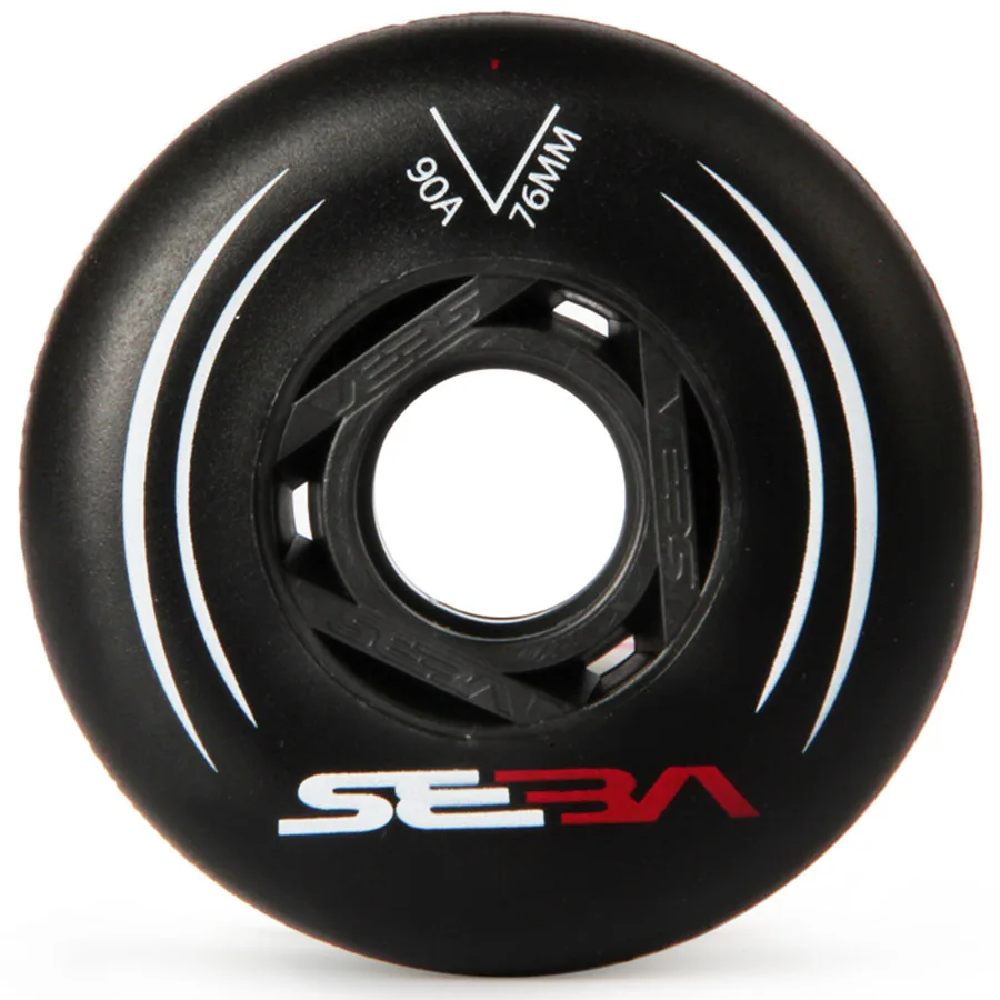 Original SEBA Inline Skate Wheels 85A For Slalom And 90A For Sliding Roller Skating Wheels 72 76 80mm 8pcs/set Patines Tire