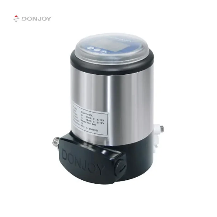 Donjoy 1831 sanitary single action IL-TOP pneumatic valve positioner for food and beverage factory