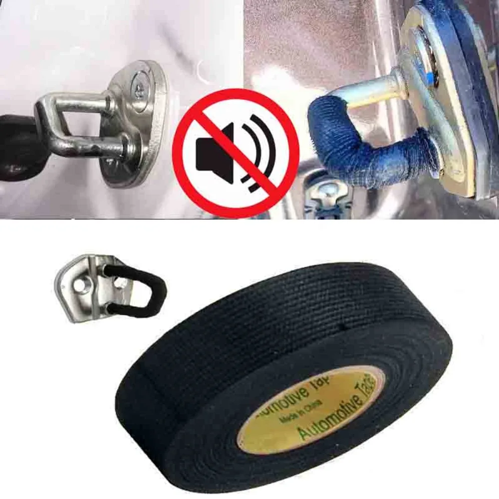 

New Door Lock Protector Car Anti-noise Anti-shock Tape Buffer Cable Wiring Sound Insulation Pad