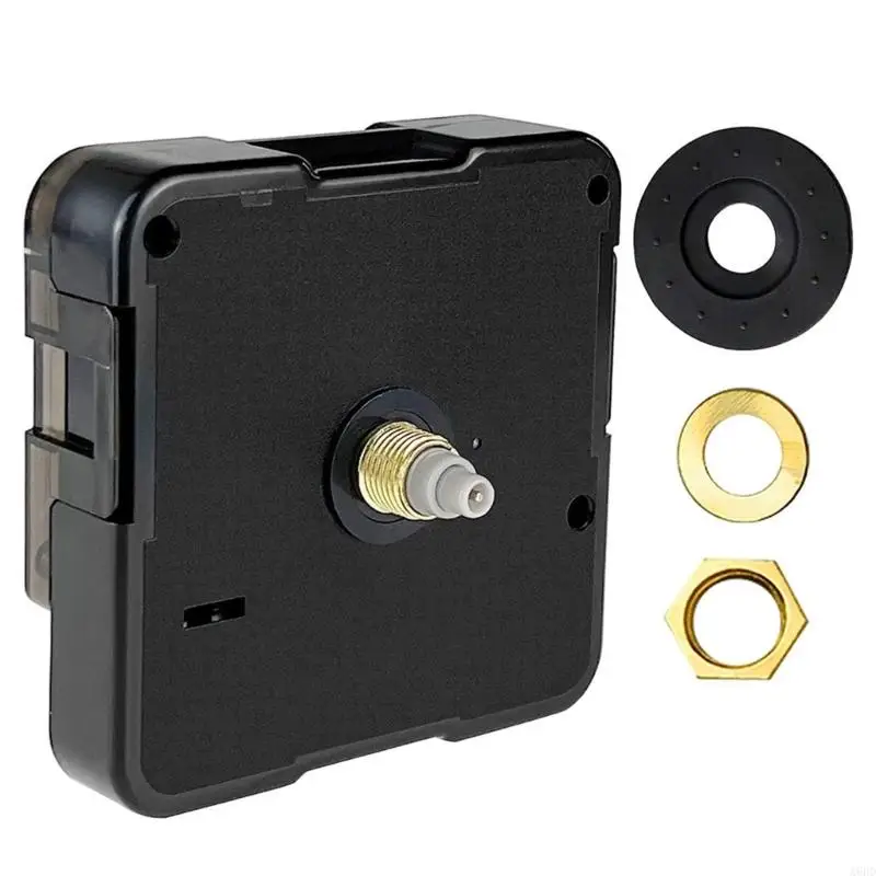 A6hd comprimento eixos longos relógio parede movimento quartzs mecanismo relógio silencioso substituição kits peças
