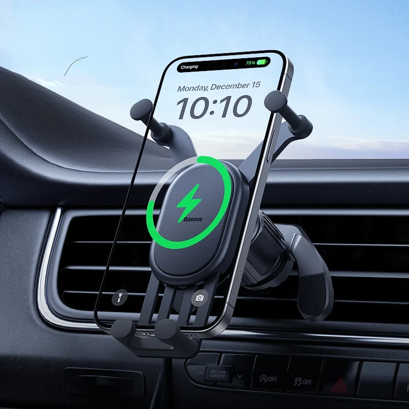 

for For Charger 12 Car Phone Mount Charger Air iPhone Holder Xiaomi 14 Vent Support Fast Wireless Car 13 Huawei Charging in S