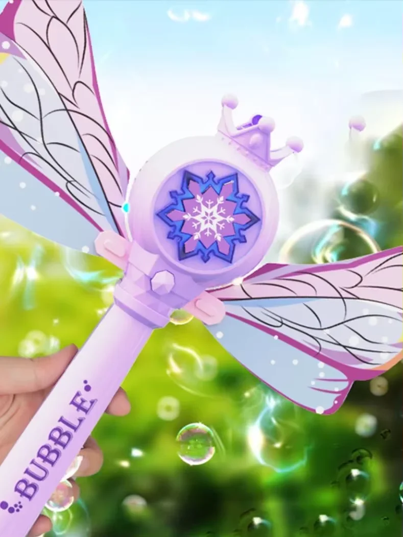 Bubble Wand สําหรับเด็กวัยหัดเดิน Bubble Machine เด็กหญิงไฟฟ้า Unicorn Bubble Wand Bubble Maker Bubble Blower ของเล่นเด็ก