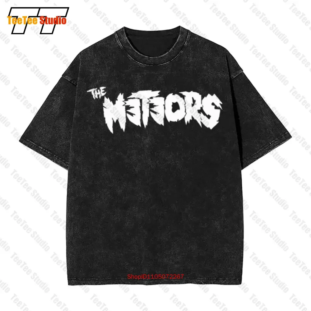 The Meteors Rock Underground Music Punk Medal Rock Band Vintage Oversized T-Shirt WGKD
