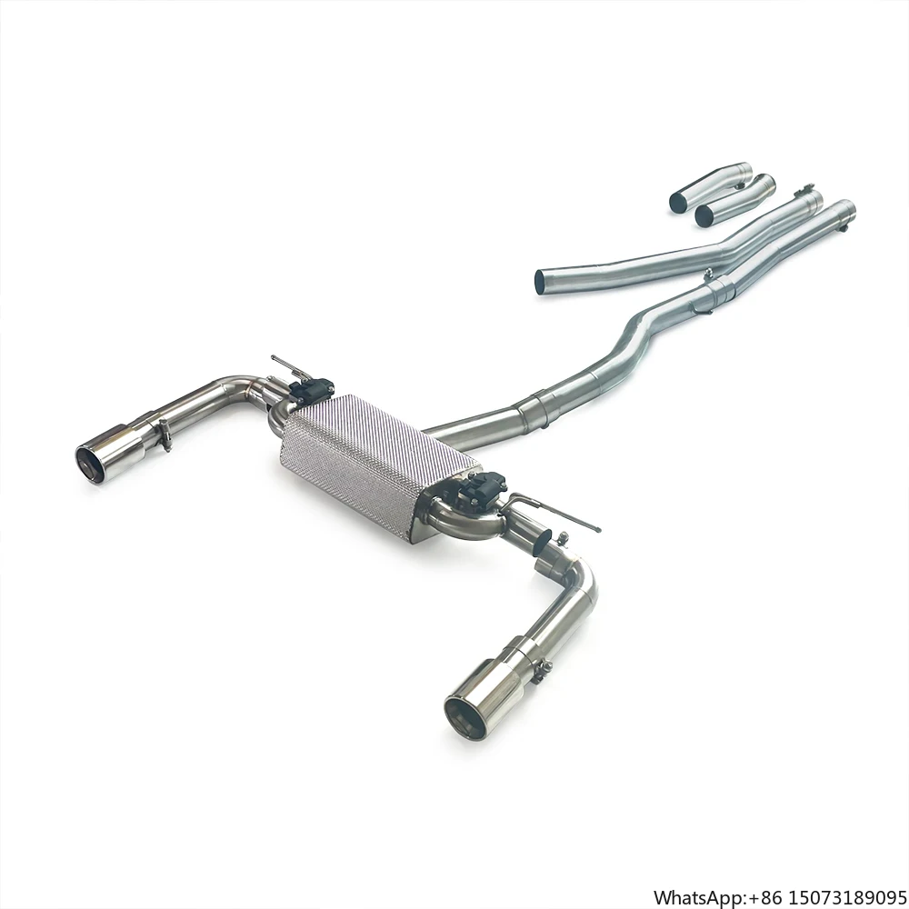 

For 320I/328I F30 2.0t N20 2012-2015 304 Stainless Steel Cat Back Exhaust Modification Factory Direct Sales with Valves