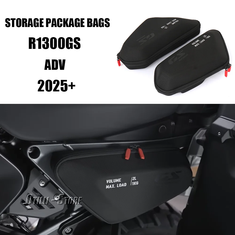 

For BMW R1300GS Adventure Motorcycle Side Frame Bag Storage Package Bags R 1300 GS ADV Waterproof Bag R1300GSA 2025