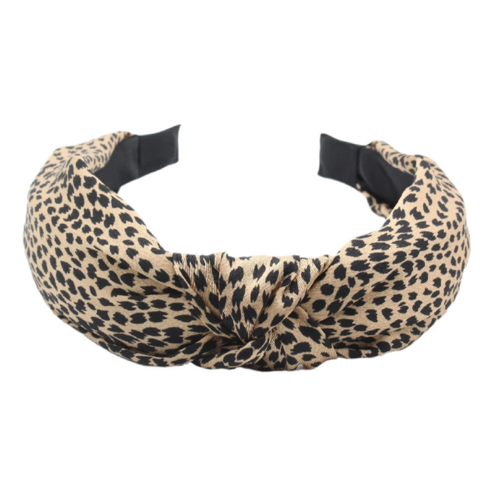1 STÜCK geknotete Stirnbänder für Damen – modisches dickes Top-Knoten-Design, rutschfest, niedlicher Haarschmuck, Haarbänder in mehreren Stilen – Detail 2