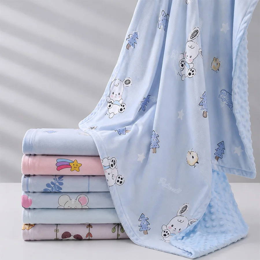 1-peca-de-cobertor-de-veludo-de-feijao-cobertor-de-bebe-de-pelucia-super-macio-e-fofo-com-parte-inferior-pontilhada-adequado-para-bebes-masculinos-e-femininos-ideal-para-recem-nascidos