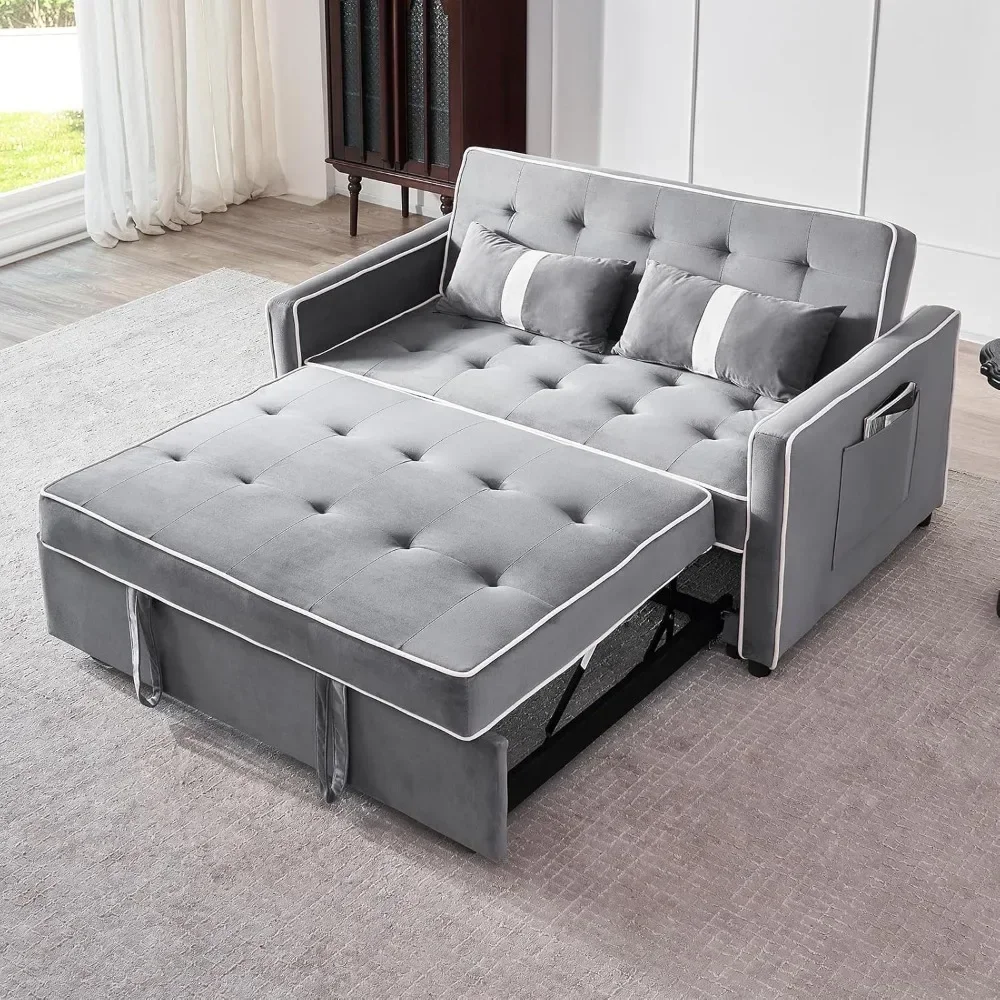 

Sleeper Sofa Bed, Pull Out Couch, Loveseat Sleeper, Futon Sofa Bed for Living Room, Convertible Sofa Bed for Bedroom, Full Size