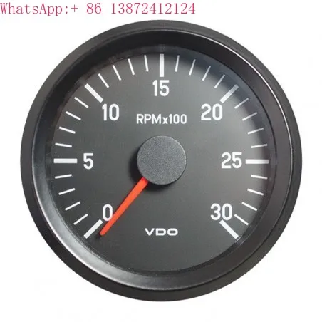 مقياس ملحقات VDO عالي الجودة 333045001 مقياس TachoMeter لمدرب الحافلات