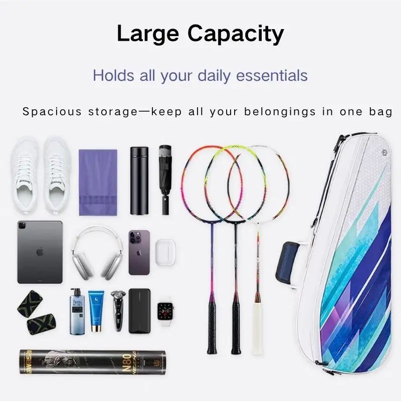 2026-new-badminton-backpacks-tennis-daypack-large-capacity-multifunctional-handbag-racket-bag-competition-specific-fashion