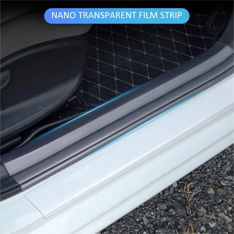 Universal Car Anti-collision Strip Nano Tape Scratchproof Car Threshold Transparent Film Door Edge Rim Protective Car Stickers