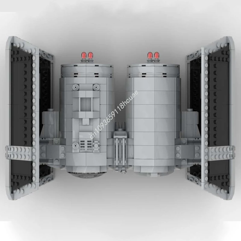 976 elementów MOC Tie Bomber Model Bitwy Gwiezdnej Klocki Zabawki Architektura DIY Kreatywny pomysł Prezent na Boże Narodzenie