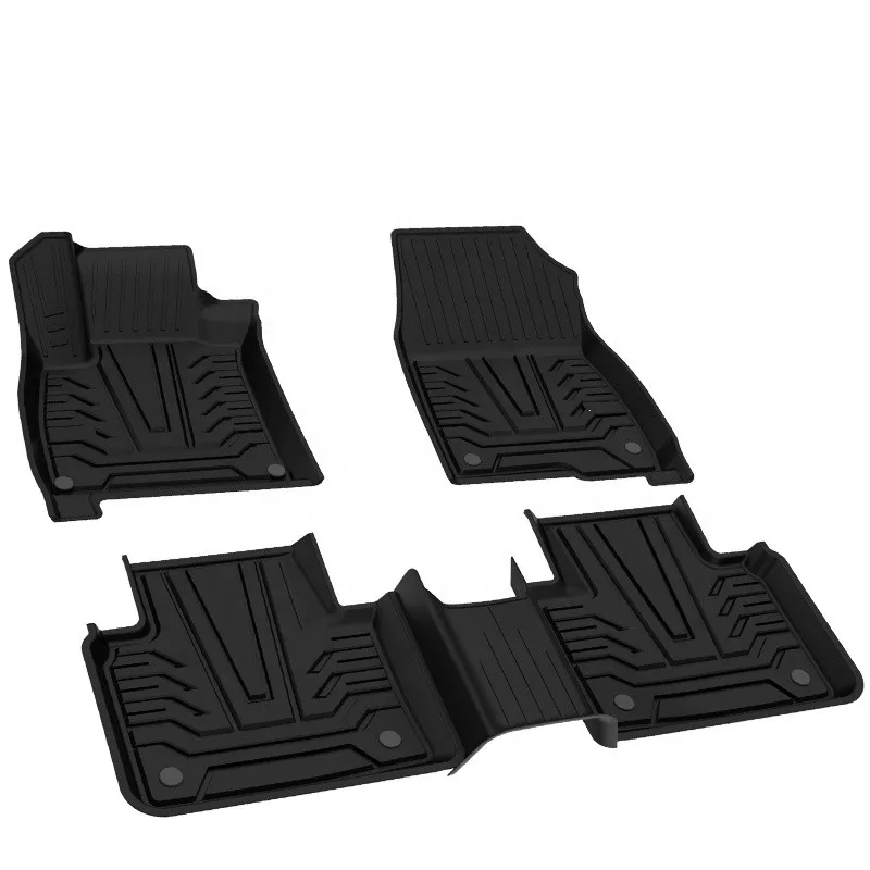 

Waterproof All Weather Healthy TPE Rubber Car Floor Mats For Honda Accord 2018 2019 2020 2021 Foot Carpets Cushions Ottomans