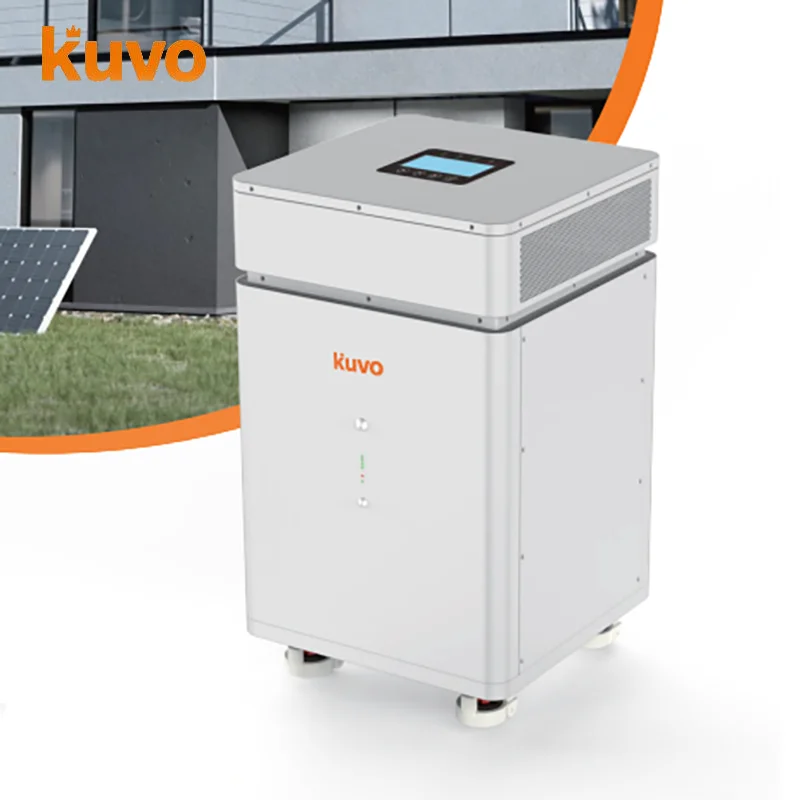 KUVO All in One Solar Home Commercial Battery Energy Storage System 6KW 16KWH Lifepo4 Battery Pure Sine Wave Hybrid Inverter