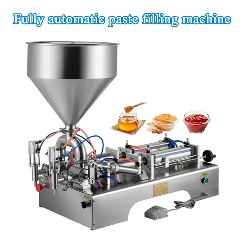 

Excellent Top QualityHorizontal Shampoo Peanut Butter Honey Sauce Yogurt Cosmetic Cream Pneumatic Liquid Bottle Filling Machine