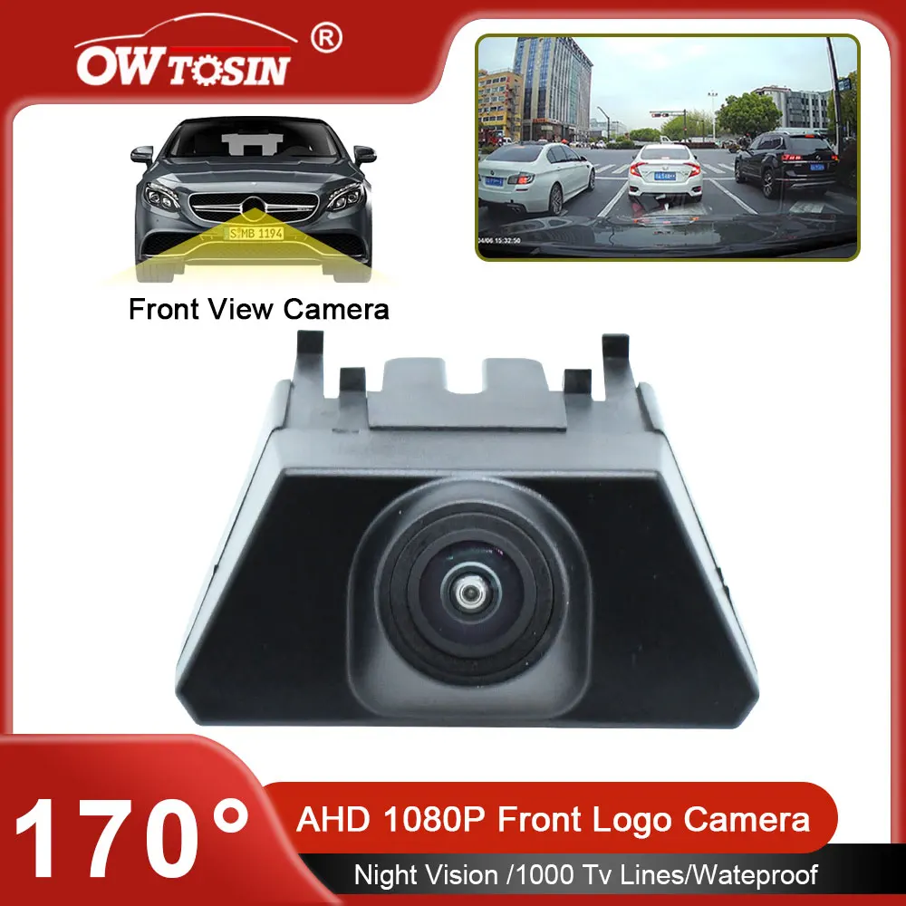 AHD 1080P 170° Fisheye Car Front Camera For Toyota Land Cruiser 200 LC200 2012 2013 2014 2015 Vehicle Logo Front View Camera