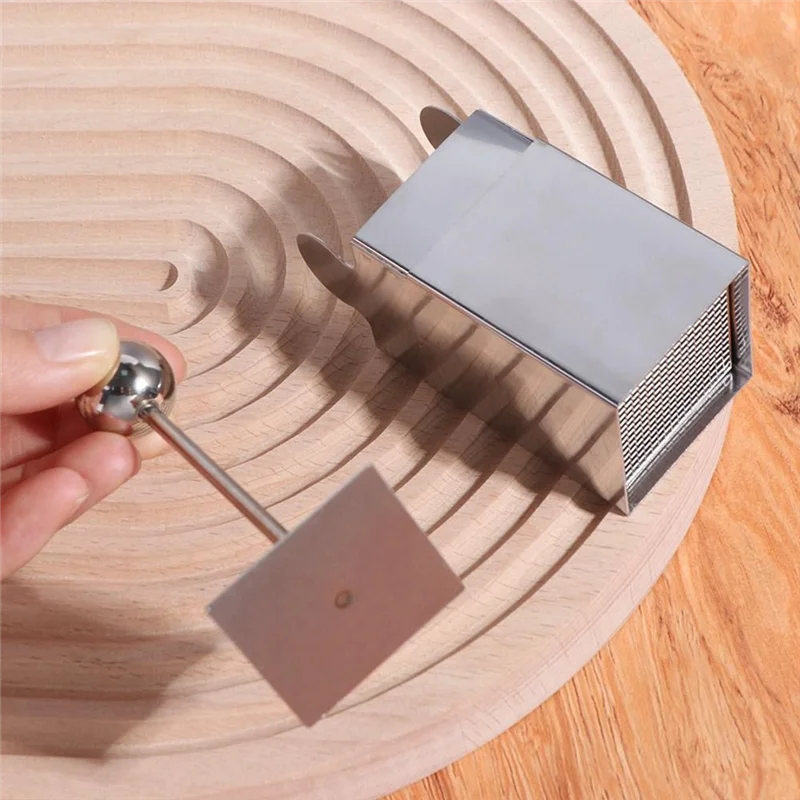 

Stainless Steel Tofu Shredding Mold Manual DIY Tofu Slicer Holder Fast-Cutting Chrysanthemum Pattern Restaurant Tool