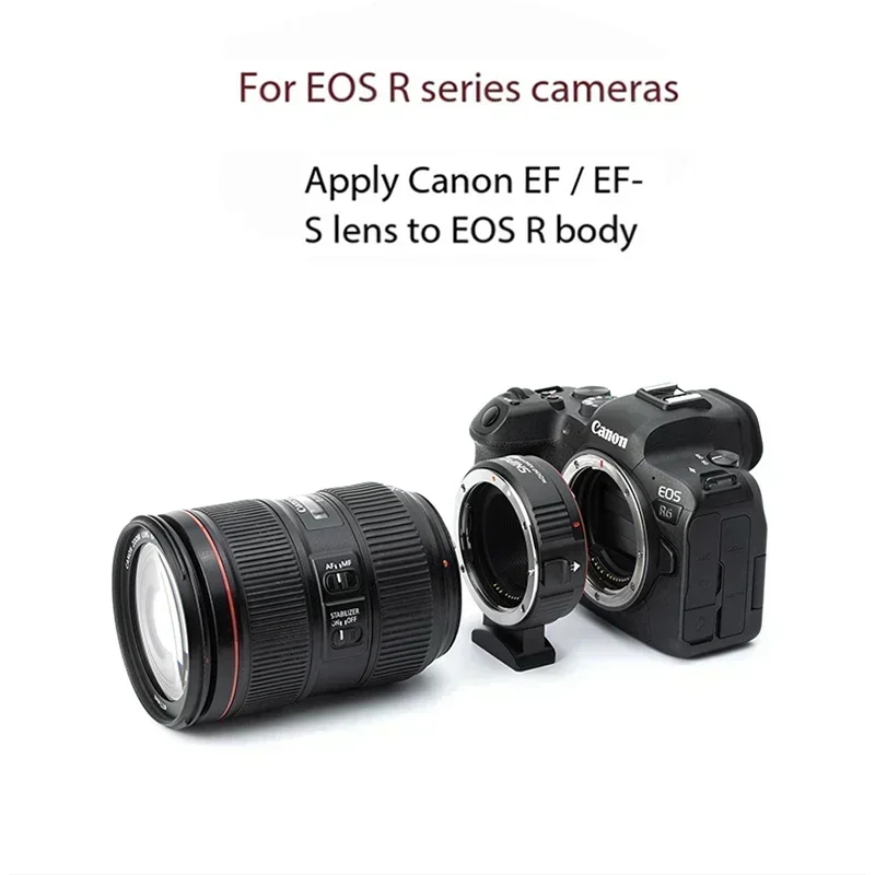 Viltrox EF-EOS R1 EF-EOS R2 Anello adattatore per obiettivo con messa a fuoco automatica per obiettivo Canon EF EF-S per fotocamera Canon RF EOS R RP R3 R5 R50 R6
