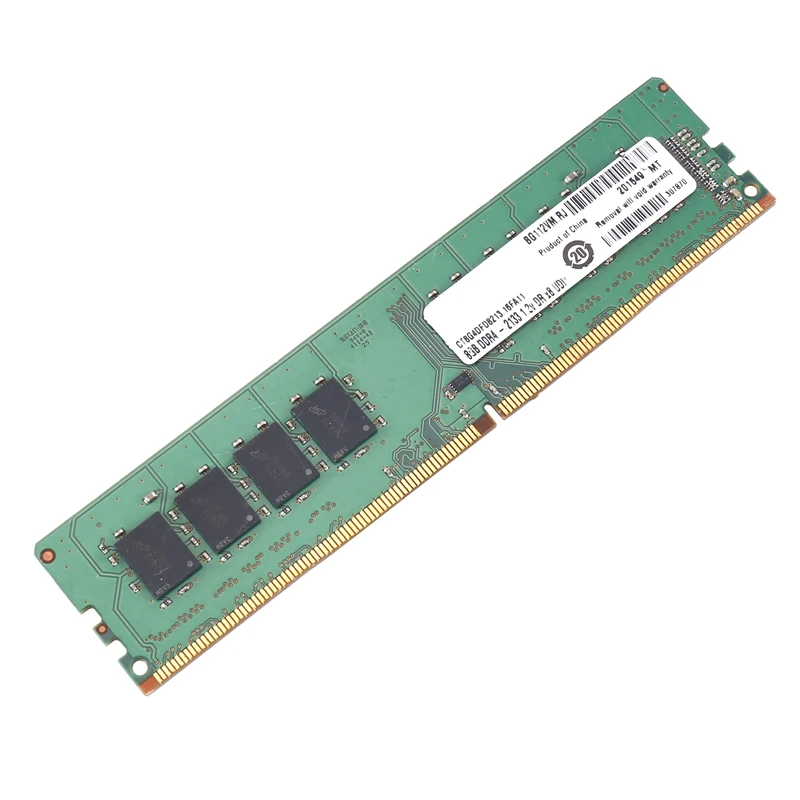 1Pcs 8GB 2133Mhz Desktop Memory 288 Pin DIMM RAM PC4 17000 RAM Memory For Desktop