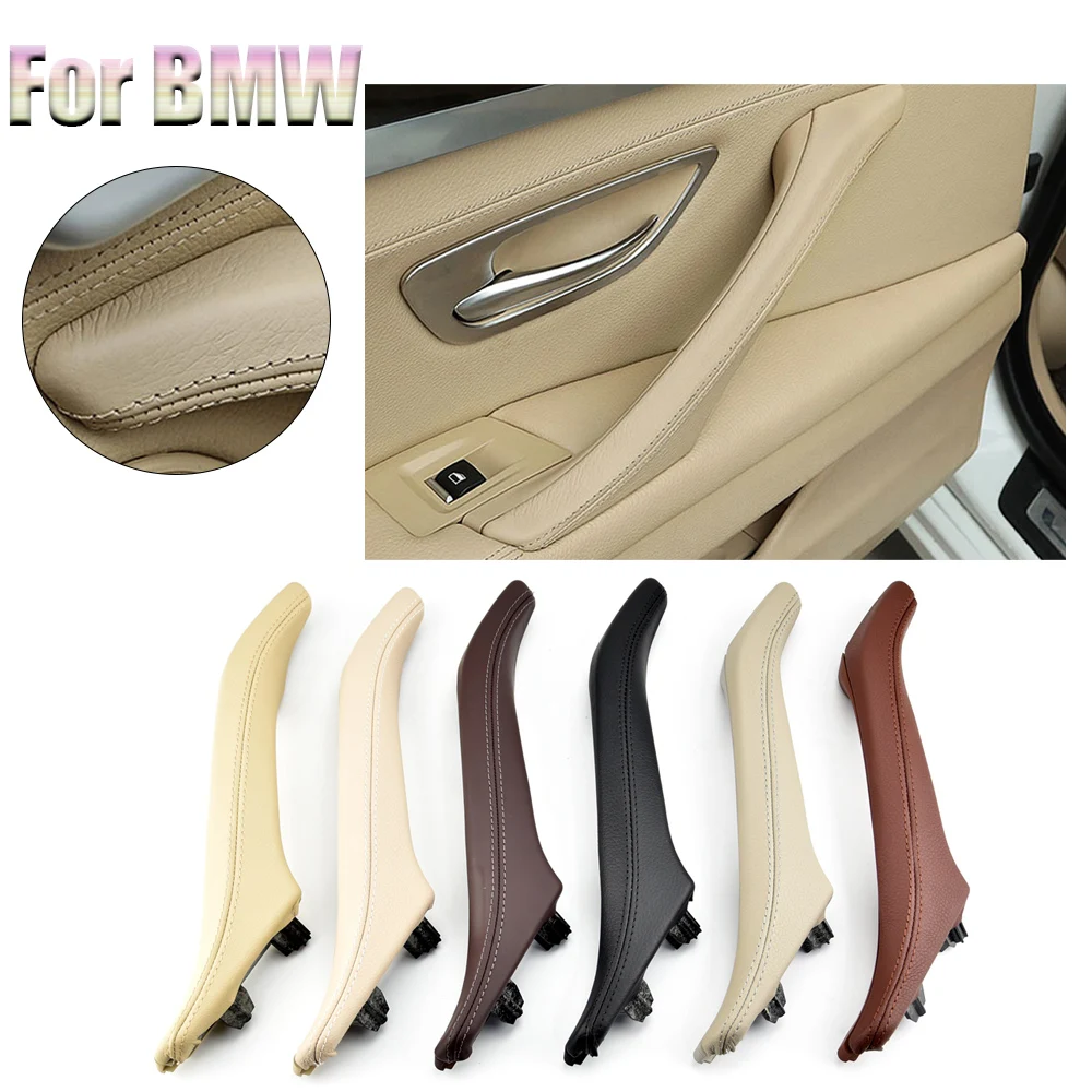 LHD RHD Interior Passenger Door Leather Pull Handle Assembly for BMW 5 Series F10 F11 F18 520i 523i 525i 528i 535i