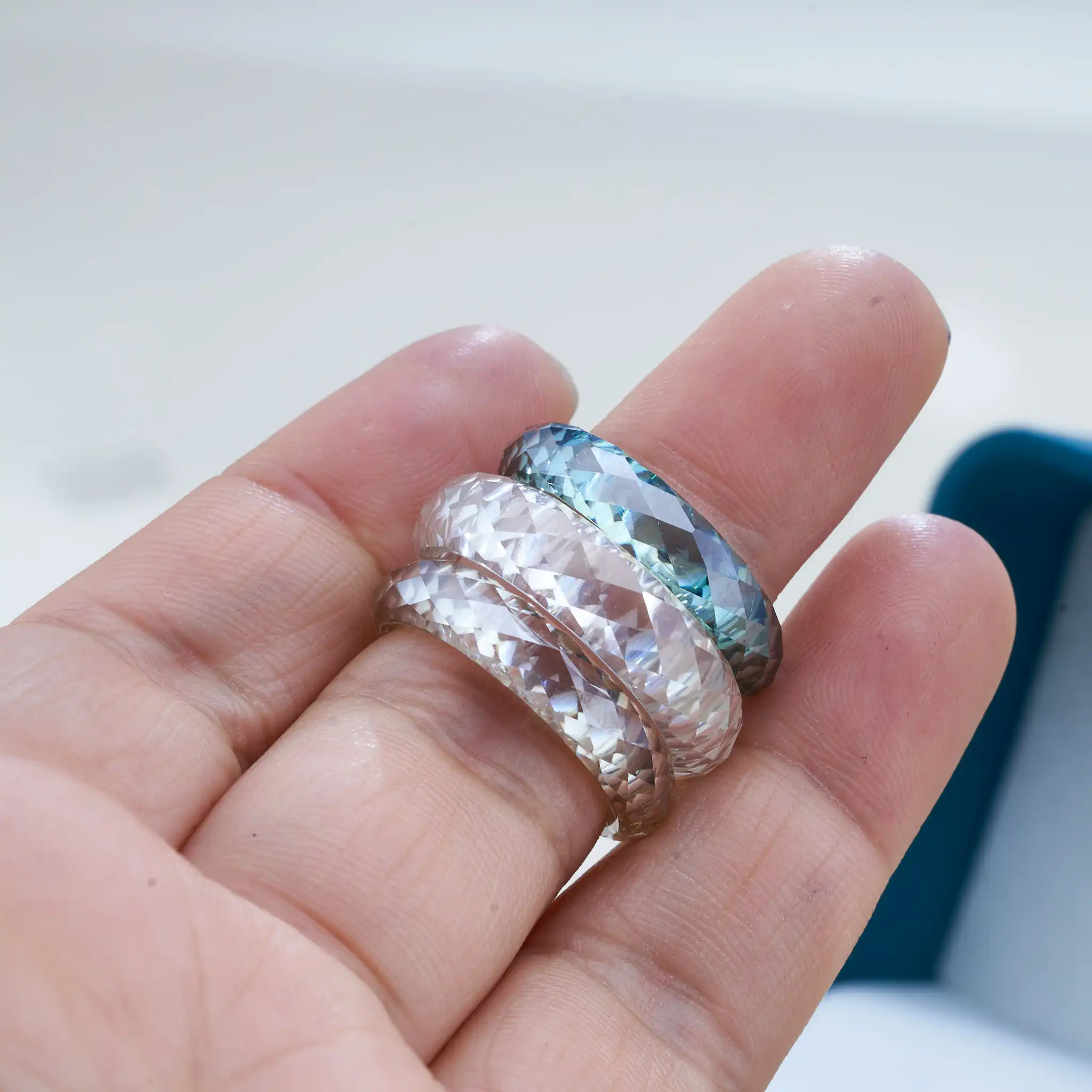 D‑Color VVS1 Multi‑Color Moiss - Street Fashion Rings review and price